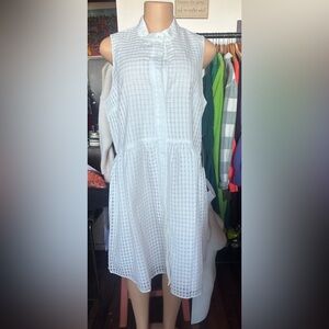 Tuckernuck White Sleeveless Midi Dress